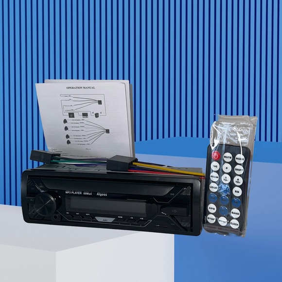 Aigoss Bluetooth Car Stereo, 4x60W Car Audio FM Radio, MP3 Player USB/SD PORT🎶 - Picture 10 of 16